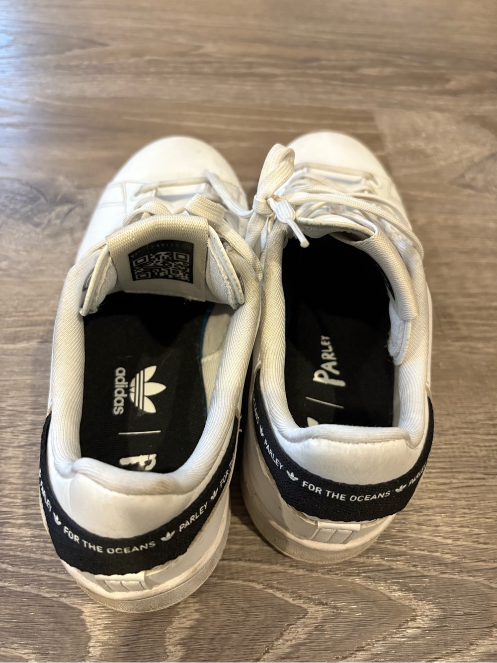 Adidas Stan Smith Parley White Sneakers | Casual Shoes - Picture 4 of 8